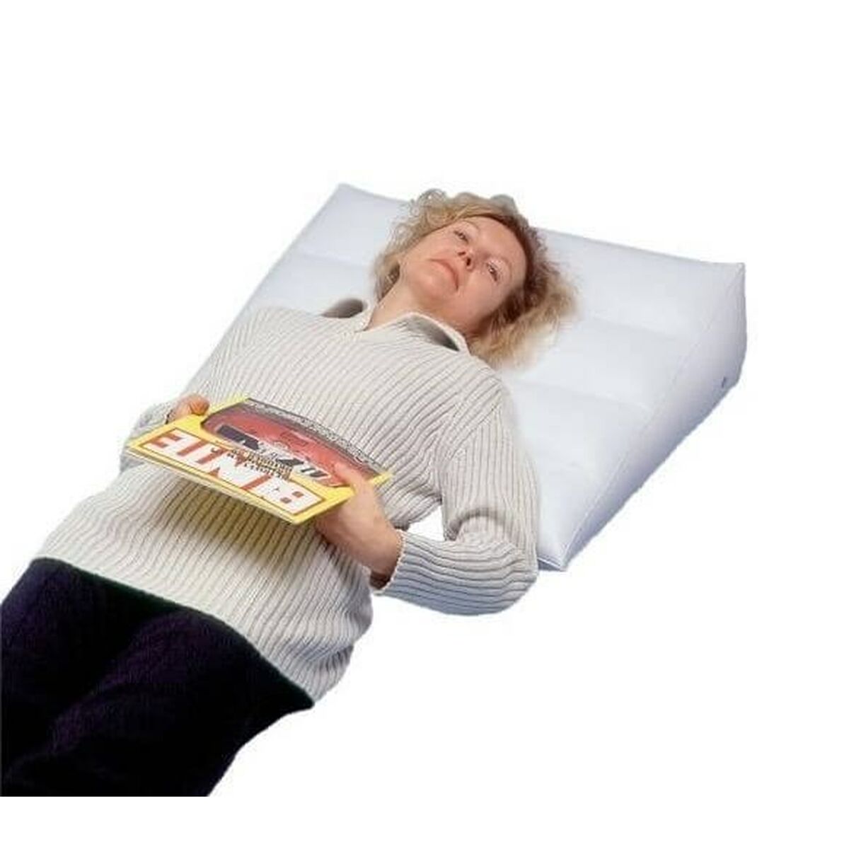 Ergonomic Pillow for Knees and Legs SUNDO 43721 60 x 10 x 60 cm-1