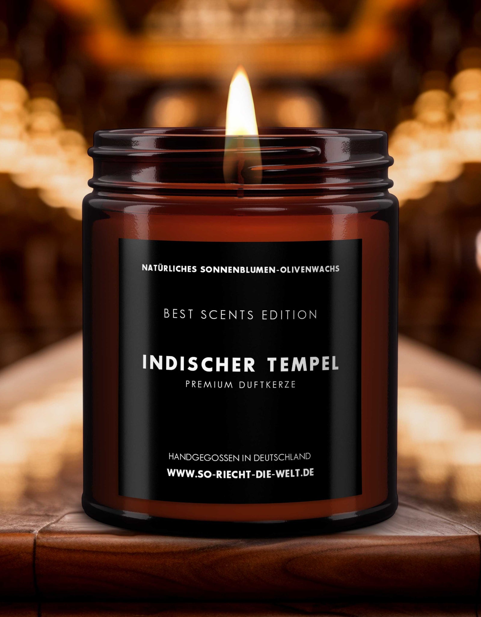 Indischer-Tempel Kerze - Best Scents Edition-1