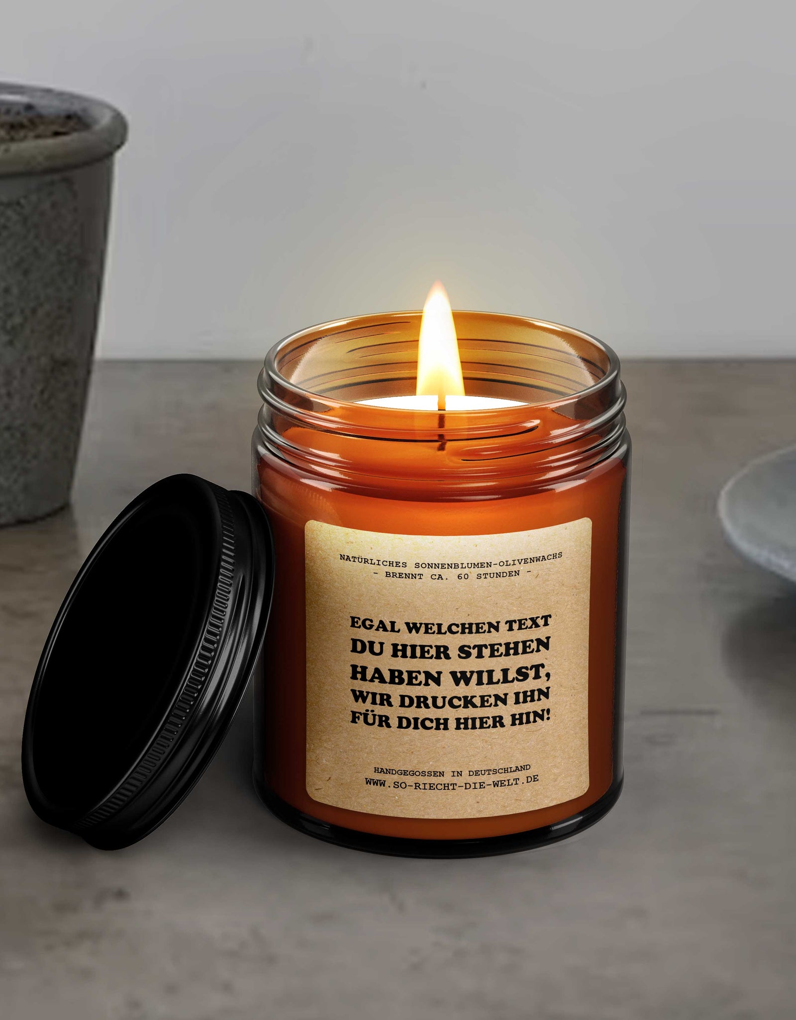 Egal welcher Text, wir drucken ihn, Geschenkkerze, personalisierte Kerze, personalisiertes Geschenk, personalisiertes Hochzeitsgeschenk, individuelle Kerzen, eigene Kerzen herstellen, Duftkerzen-2