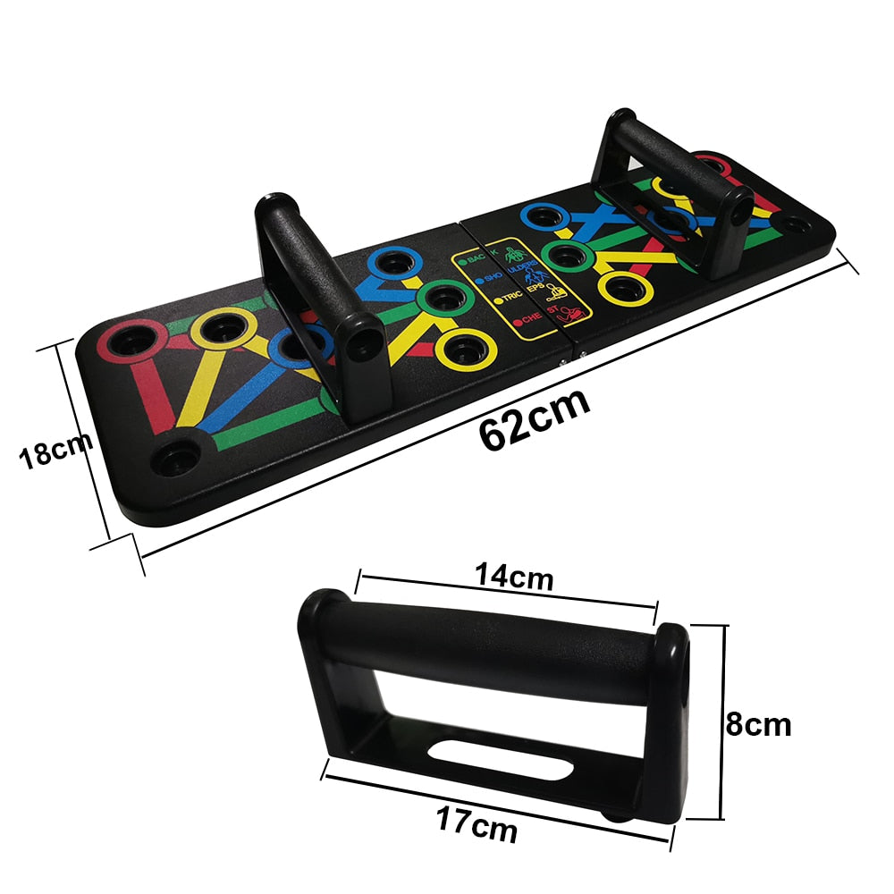 14-in-1 Push-Up Board - Vielseitiges Krafttraining für Zuhause