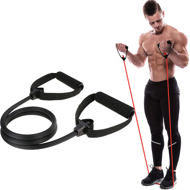 Fitness Widerstandsband - Vielseitiges Trainingsgerät für Muskelaufbau und Straffung